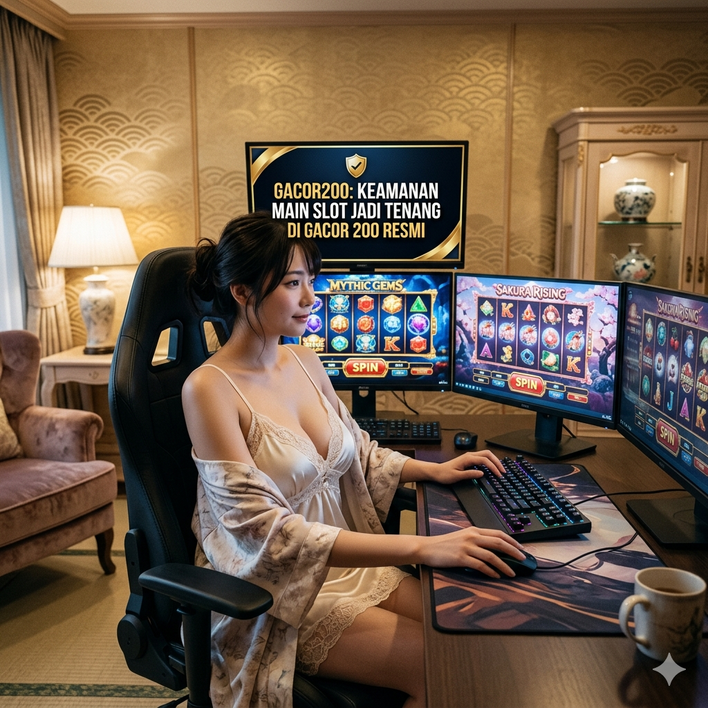GACOR200: Keamanan Terjamin, Main Slot Jadi Tenang di GACOR 200 Resmi.